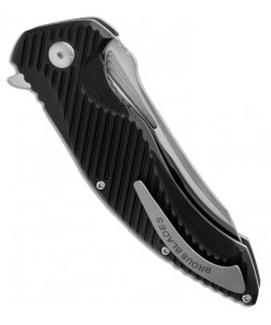 Нож складной Brous T4 Flipper Black G-10