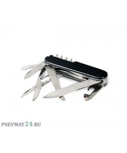 Нож складной Victorinox Huntsman 1.3713.3 (91 мм, черный)