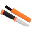 Нож туристический Morakniv Outdoor Mora 2000, нерж. сталь, клинок 109 мм, оранжевый - фото № 4