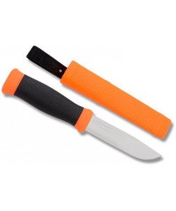 Нож туристический Morakniv Outdoor Mora 2000, нерж. сталь, клинок 109 мм, оранжевый
