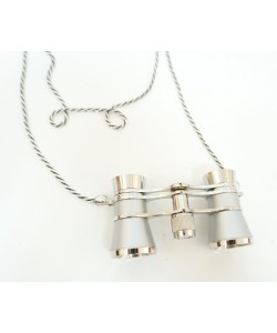 Бинокль театральный БТ 3x25 Roof (серебро)