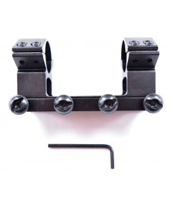 Кронштейн-монолит 25,4 мм Patriot BH-MS09 на Weaver, 10 см (высокий H=24 мм)