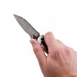 Нож складной SOG Arcitech Carbon Fiber Damascus A-03 - фото № 4