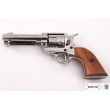 Макет револьвер Colt Peacemaker .45, никель (США, 1873 г.) DE-1186-NQ - фото № 9
