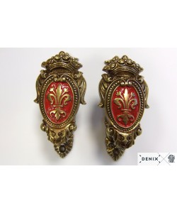 Крепление настенное «Геральдика-Лилия», латунь (DE-24-L)