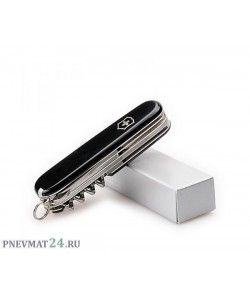 Нож складной Victorinox Huntsman 1.3713.3 (91 мм, черный)