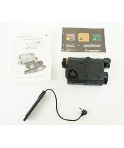 Тактический блок (фонарь с ЛЦУ) VFC AN/PEQ-15 ATPIAL Black