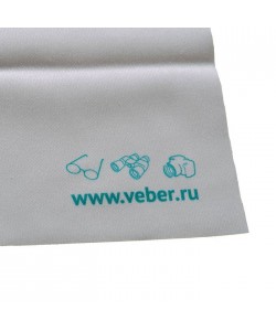Салфетка микрофибра для ухода за оптикой Veber 15x15