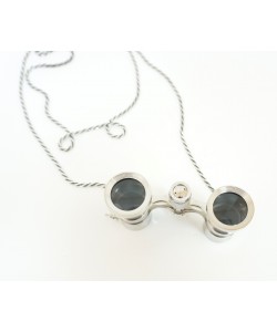 Бинокль театральный БТ 3x25 Roof (серебро)