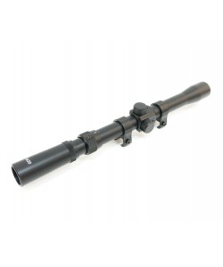 Оптический прицел с кронштейном 3-7x20, крест, на «л/хвост»