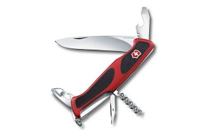 Нож складной Victorinox RangerGrip 0.9553.C (95 мм, красный с черным)
