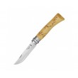 Нож складной Opinel Tradition Nature №07, 8 см, рукоять самшит, рис. листья - фото № 1