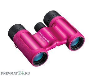 Бинокль Nikon Aculon W10 8x21 Roof (розовый)