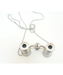 Бинокль театральный БТ 3x25 Roof (серебро)