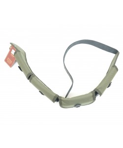 Патронташ Vektor закрытый капроновый с газырями и ремнем из нат. кожи (П-47)