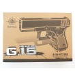 Страйкбольный пистолет Galaxy G.15G (Glock 23) зеленый - фото № 6