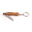Нож-брелок Opinel Tradition Keyring №04, 5 см, нерж. сталь, бук - фото № 2