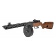 Страйкбольный пистолет-пулемет Snow Wolf PPSH EBB, пластик под дерево (SW-09) - фото № 9