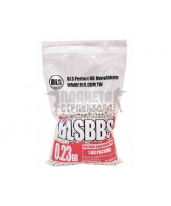 Шары для страйкбола BLS 0,23 г, 4300 штук (1 кг, белые) 1KG-H23
