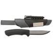 Нож Morakniv Bushcraft Survival Black Ultimate Knife, огниво и точилка, клинок 109 мм - фото № 2