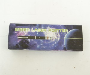 Лазерная указка в виде ручки 8000 mW (зеленый), 1 насадка