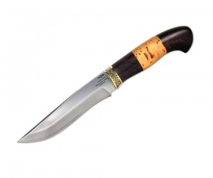 Нож ручной работы булатная сталь МАНГУСТ (3128)б