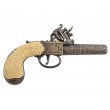 Макет пистолет кремневый карманный, под кость (Лондон, 1795 г.) DE-1098-L - фото № 1