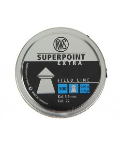 Пули для пневматики RWS Superpoint Extra 5,5 мм, 0,94 г (500 штук)