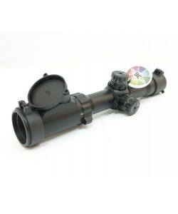 Оптический прицел Leapers Accushot T8 Tactical 1-8x28, 30 мм, BG4, подсветка IE36, на Weaver