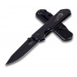 Нож складной Sanrenmu Outdoor, лезвие 71 мм, рукоять G10, черный - фото № 2