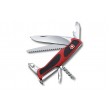 Нож складной Victorinox RangerGrip 0.9563.C (130 мм, красный с черным) - фото № 1