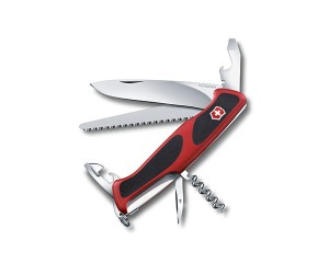 Нож складной Victorinox RangerGrip 0.9563.C (130 мм, красный с черным)