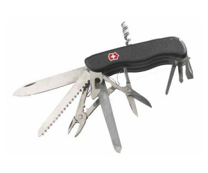 Нож складной Victorinox WorkChamp 0.9064.3 (111 мм, черный)
