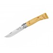 Нож складной Opinel Tradition Nature №07, 8 см, рукоять самшит, рис. след - фото № 1
