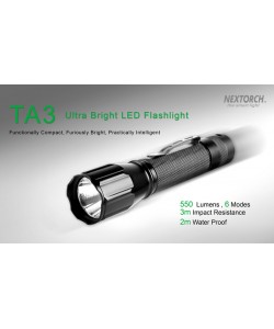 Подствольный фонарь NexTORCH TA3 светодиодный, Cree LED 550 люмен