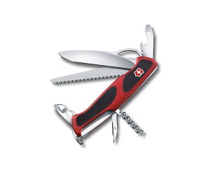 Нож складной Victorinox RangerGrip 0.9563.MC (130 мм, красный с черным)