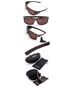 Очки тактические Cold Steel Battle Shades Mark-I EW13M (коричневые)