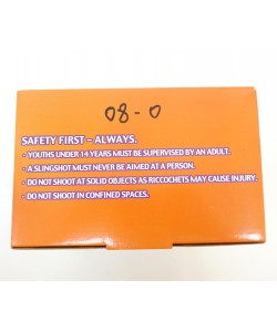 Рогатка Man Kung MK-SL08, с магазином (оранжевая)