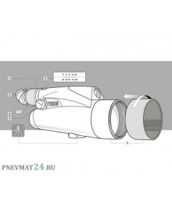 Зрительная труба Yukon 6-100x100