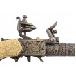 Макет пистолет кремневый карманный, под кость (Лондон, 1795 г.) DE-1098-L - фото № 3