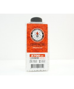 Шары для страйкбола G&G 0,20 г, 2700 штук (белые, бутылка) G-07-215