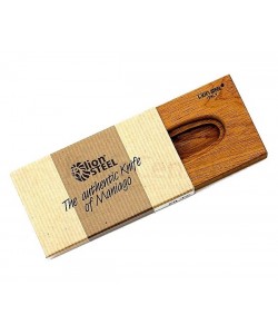 Держатель для денег LionSteel, титан/дерево