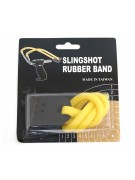 Резинка сменная для рогатки (латекс) желтая