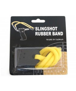 Резинка сменная для рогатки (латекс) желтая