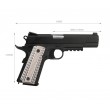Страйкбольный пистолет WE Colt M45A1 Black (WE-E015-BK) - фото № 6