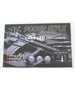 Фонарь тактический подствольный Q1837 на Weaver, выносная кнопка