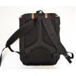 Рюкзак Herschel Little America Backpack 17L, черный с коричневыми пряжками - фото № 2