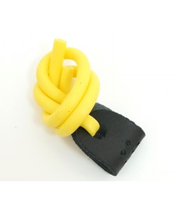 Резинка сменная для рогатки (латекс) желтая
