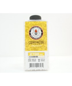 Шары для страйкбола G&G 0,25 г, 2700 штук (белые, бутылка) G-07-218