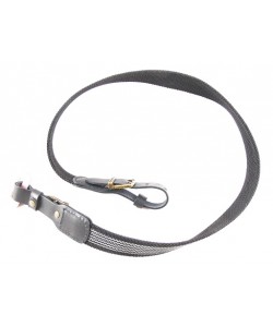 Ремень для ружья Vektor Р-8 из полиамидной ленты 30 мм, нескользящий (черный)